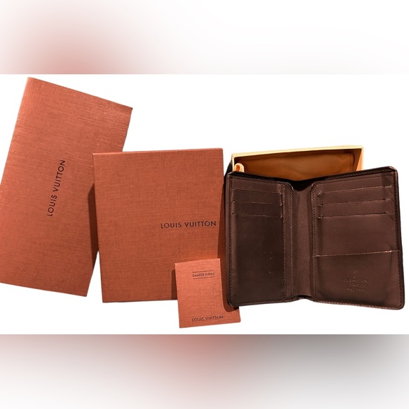 Louis Vuitton Damier Infini Portedeuille James Billfold Onyx N63007 Wallet - Picture 4 of 15